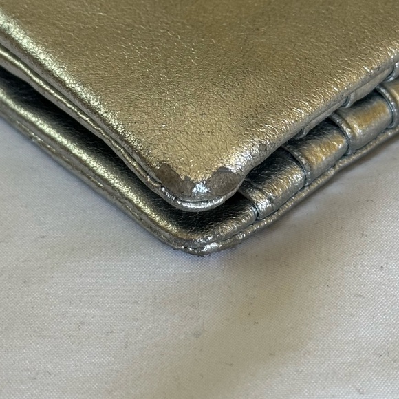 Nat & Nin Winnie Aqua Silver Small Wallet - Picture 4 of 6